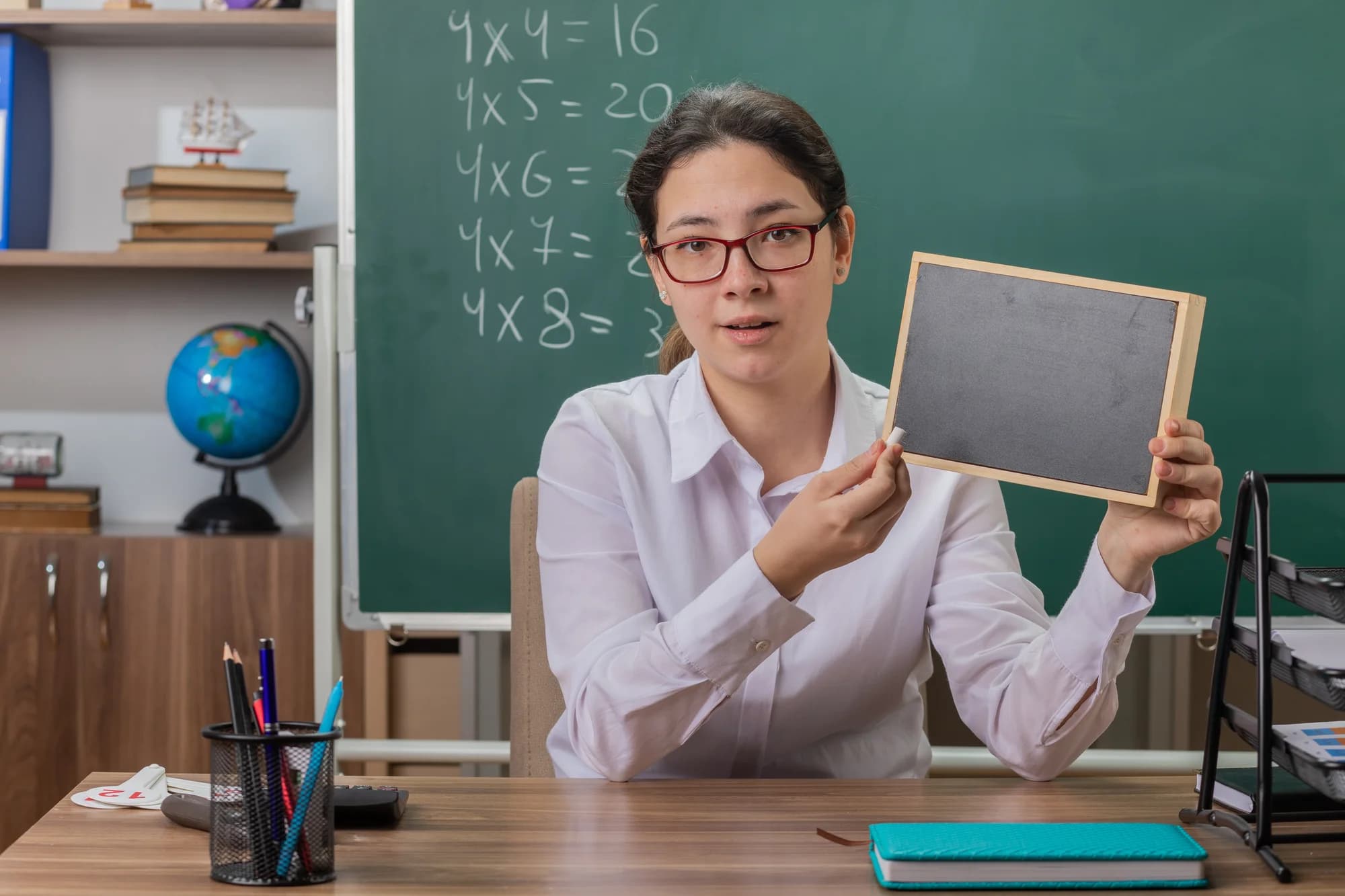 Handwritten equations and working — the algebra, calculus and trigonometry at the heart of O Level Mathematics.